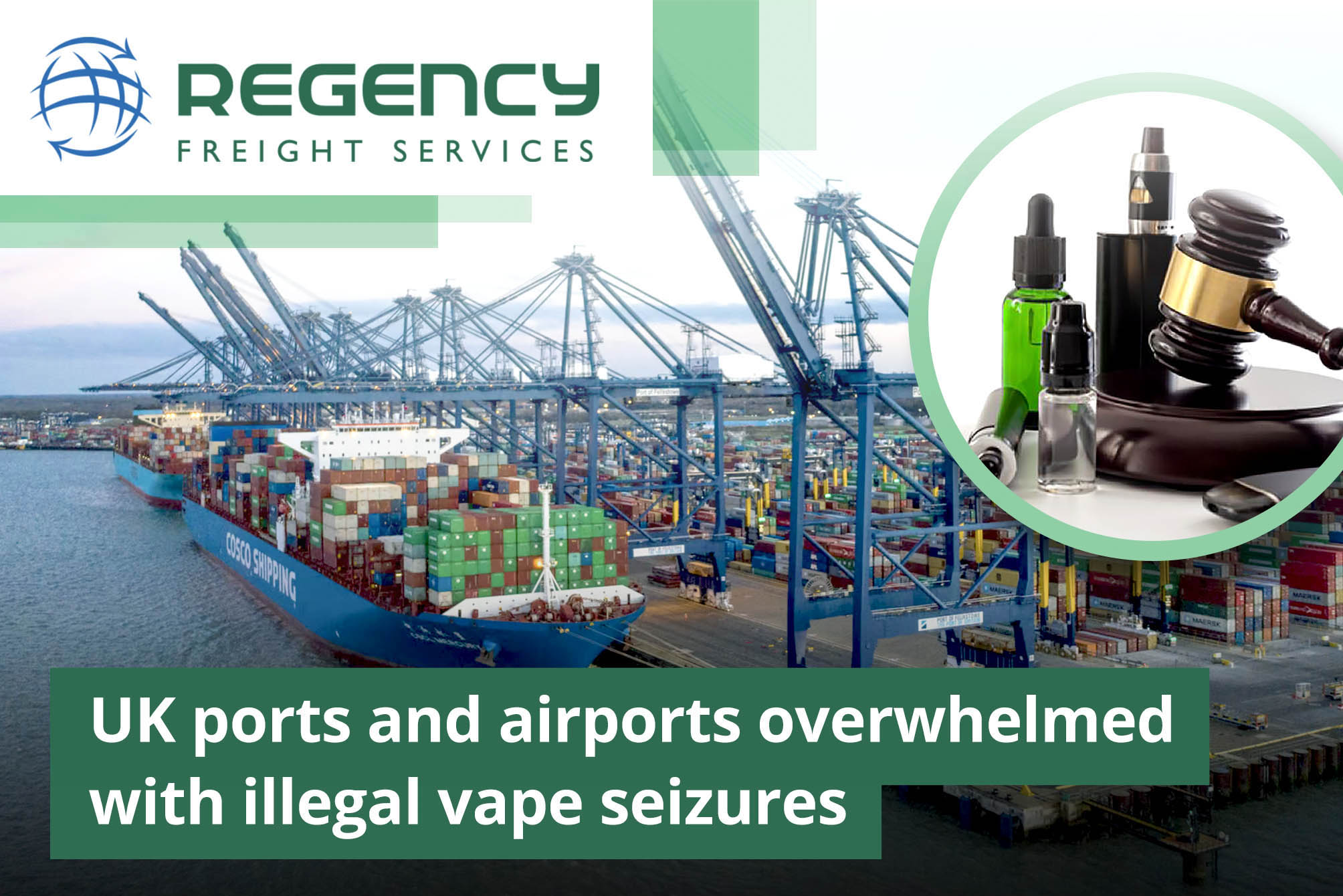 UK ports and airports overwhelmed with illegal vape seizures