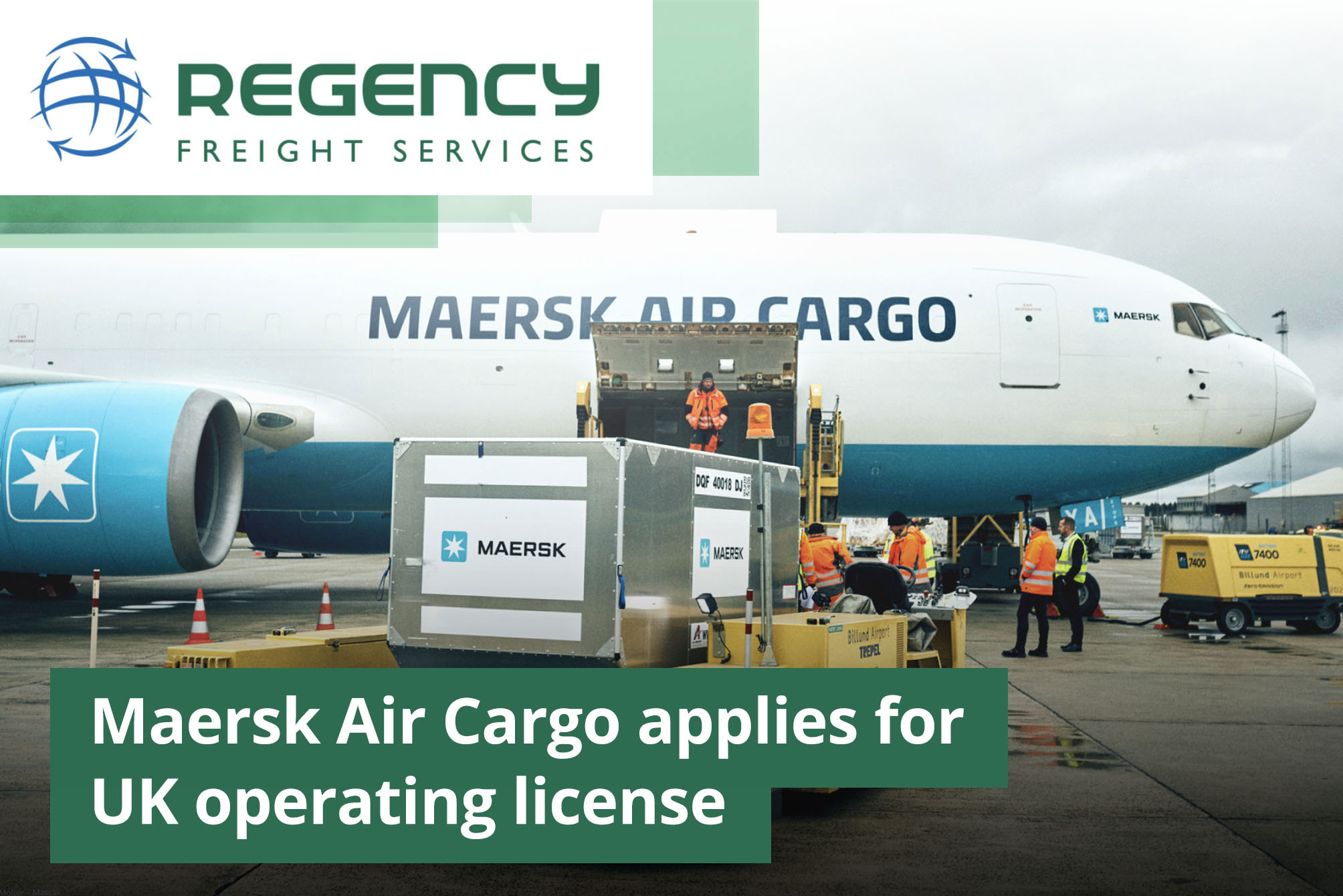 Maersk Air Cargo applies for UK operating license