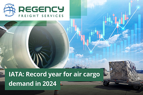 IATA: Record year for air cargo demand in 2024